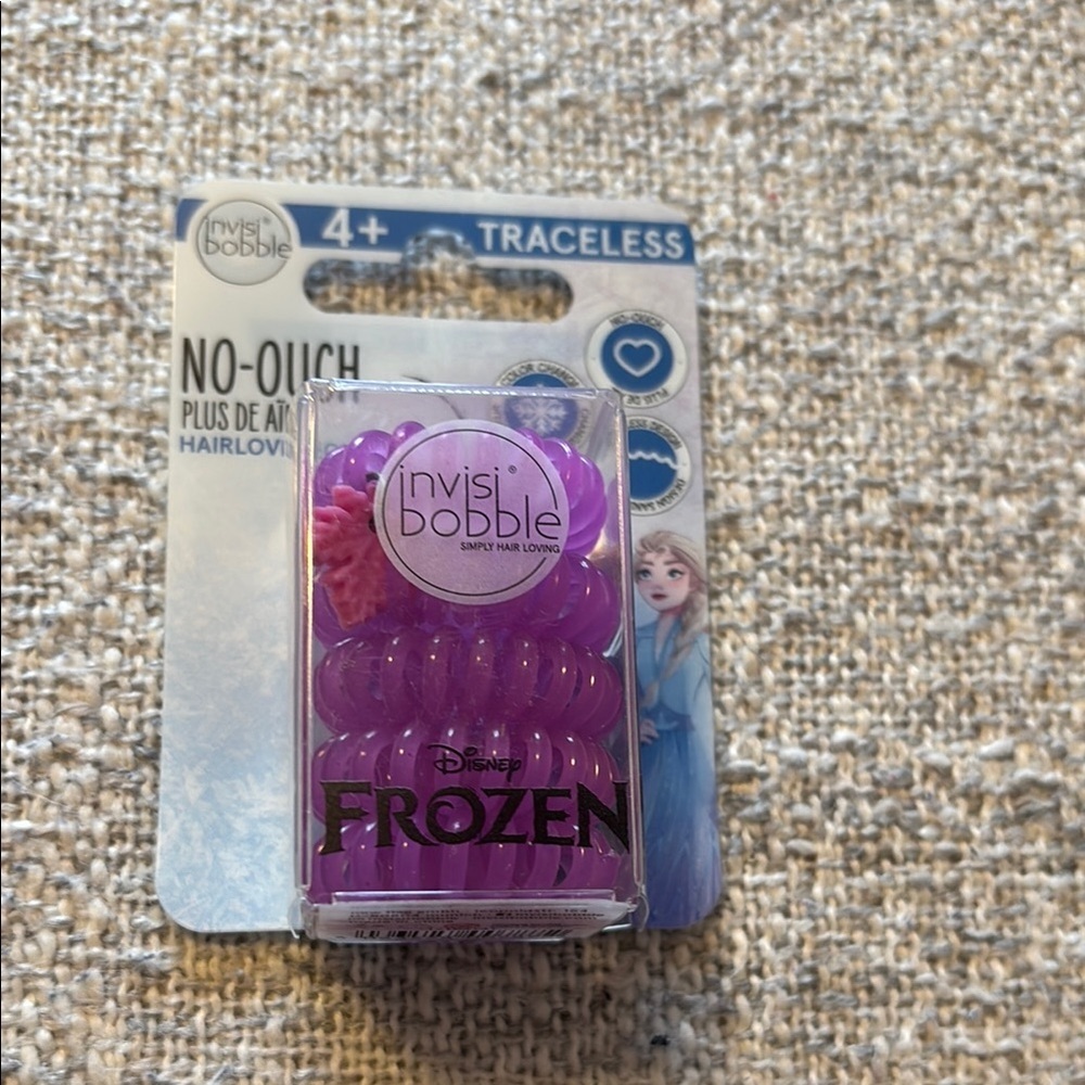Frozen themed invisibobble hair ties
